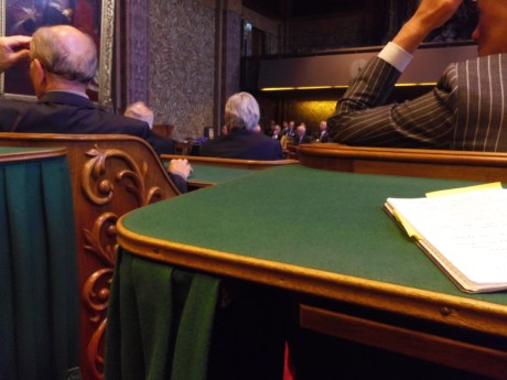 Chambre de Réflection.... in elk geval tijdens de Van Slingelandtlezing